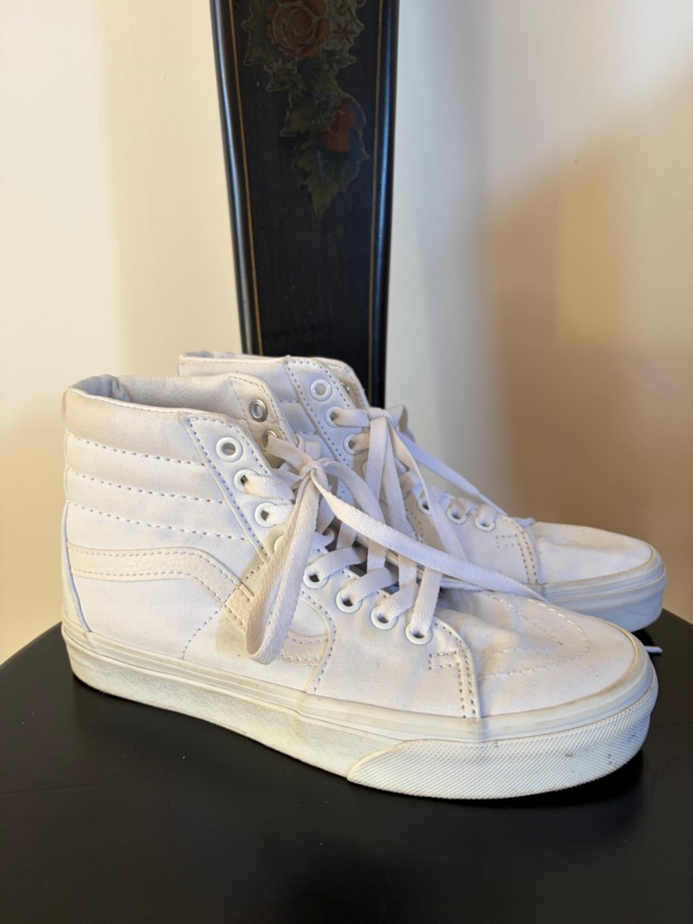 Vans White High-Top Sneakers Women’s Size 6.5